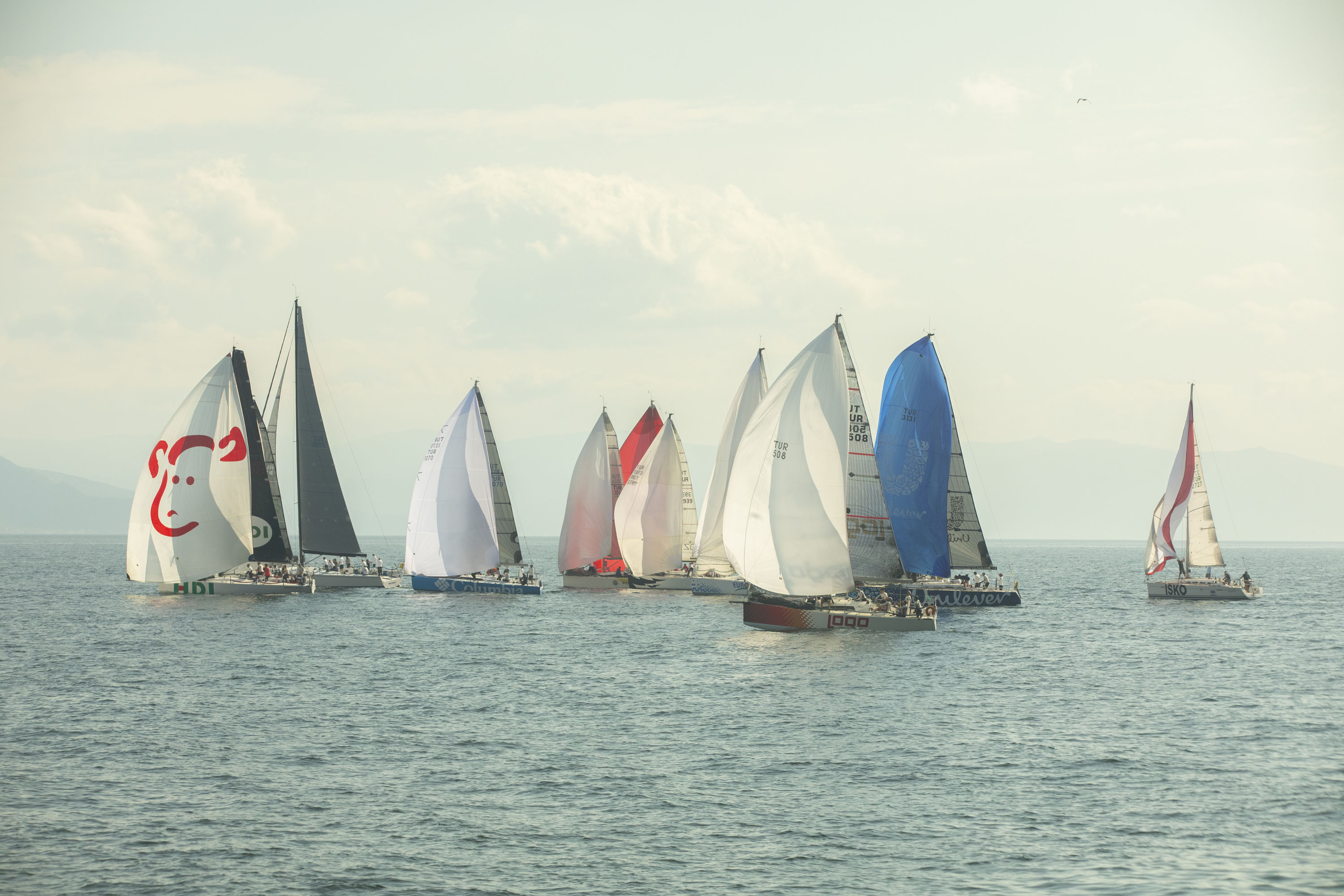 Mudanya-Kadıköy arası yelken yarışı